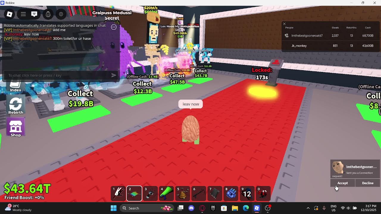 steal a brain rot trading