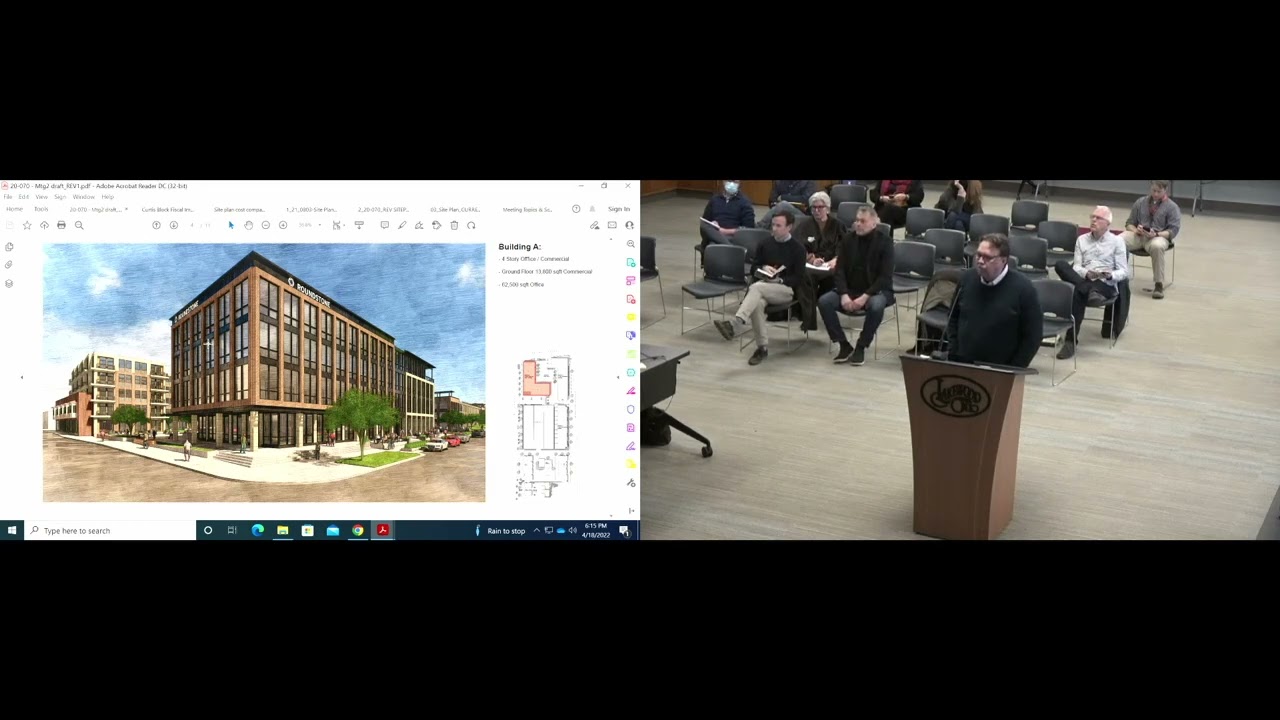 Committee of the Whole Meeting 4/18/22