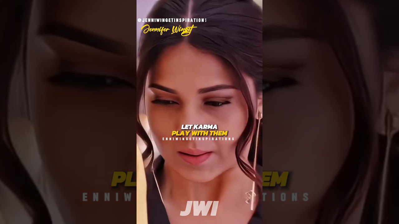 Let Karma Play With Them 😊 Jennifer Winget 🔥