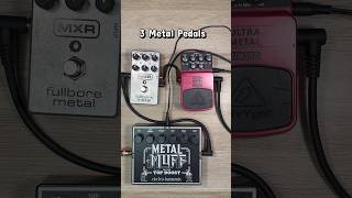 3 Metal Pedals Sound Test #guitarpedals #test #pedalboard #hate #comparison #metal