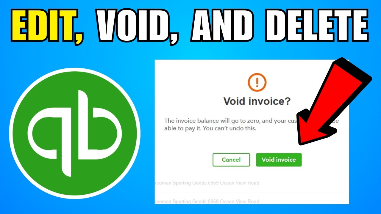 How To Edit, Void, And Delete Transactions In QuickBooks Online (2026 ...