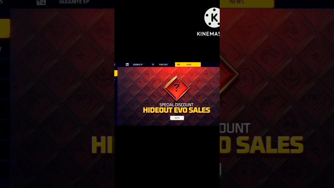 Free Fire New Event| New HIDEOUT EVO SALES Event Free Fire| 