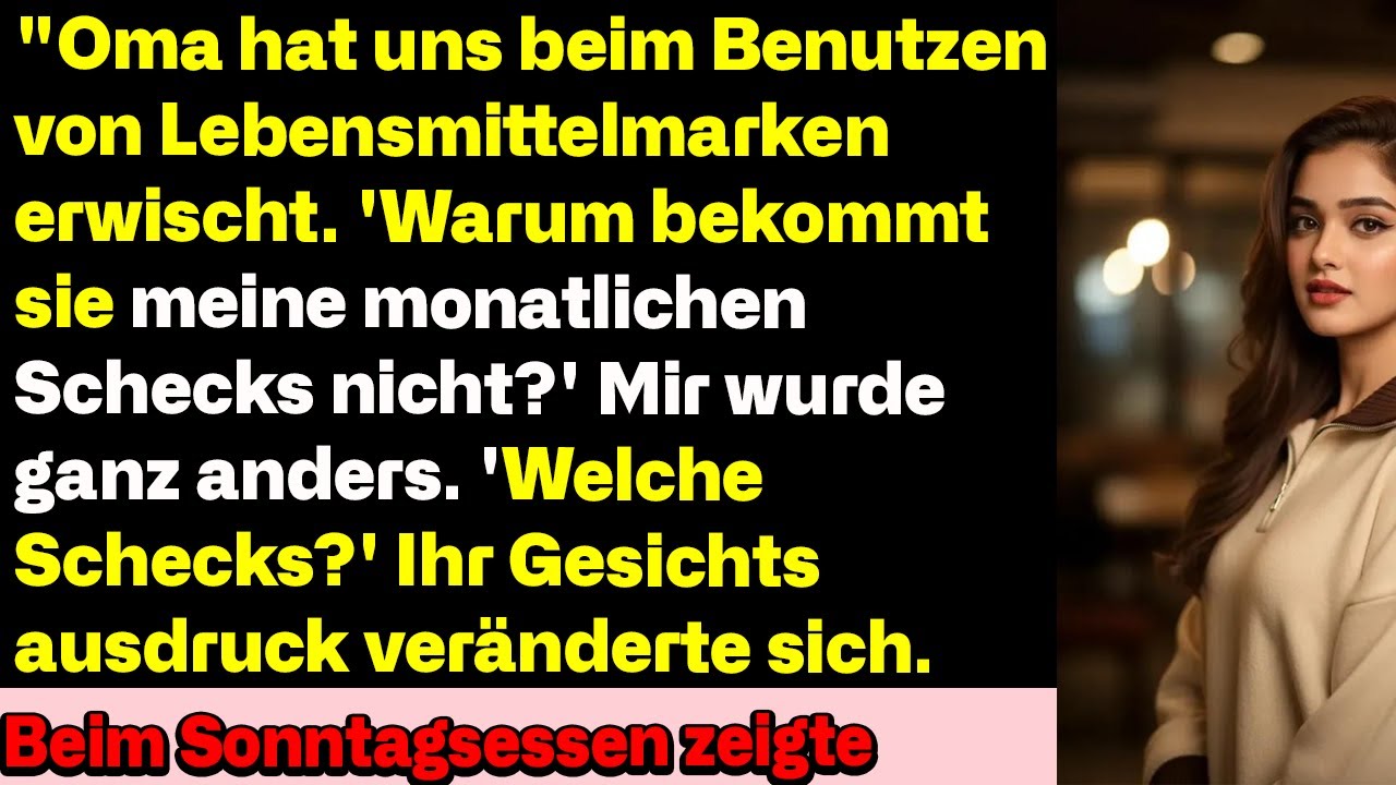Meine Oma sah meine Tochter mit Essensmarken und fragte: „Wo sind die 200 $ im Monat?“
