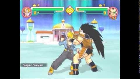 Dragon Ball Z Budokai 2-Trunks vs Raditz