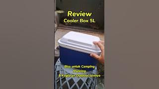 Review Cooler Box 5L Murmer 100ribuan untuk kegiatan Outdoor #coolerbox #camping #fishing #outdoor
