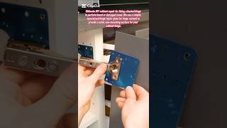 Busted Cabinet Hinge? FIX it Permanently with This Genius Plate Hack! #diy #tips #tricks #lifehacks
