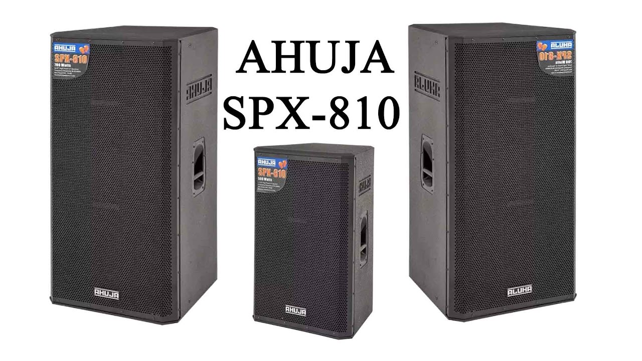 ahuja dj speaker price list