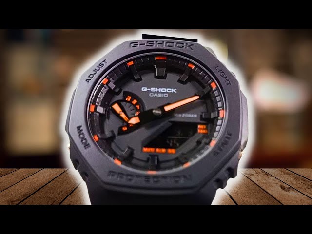 The g-shock Casioak ga-2100 unboxing | Casio GA-2100-1A4ER
