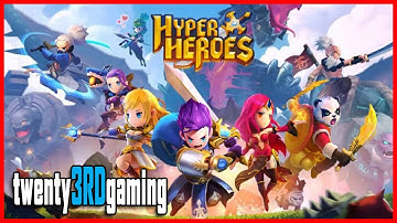 Hyper Heroes 2017 iOS/Android Gameplay Preview
