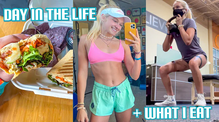 DAY IN THE LIFE OF A HIGH SCHOOL ATHLETE + what I eat