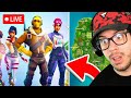 🔴 LIVE! - FORTNITE *CHAPTER 1* UPDATE is ALMOST HERE! 👑🔥