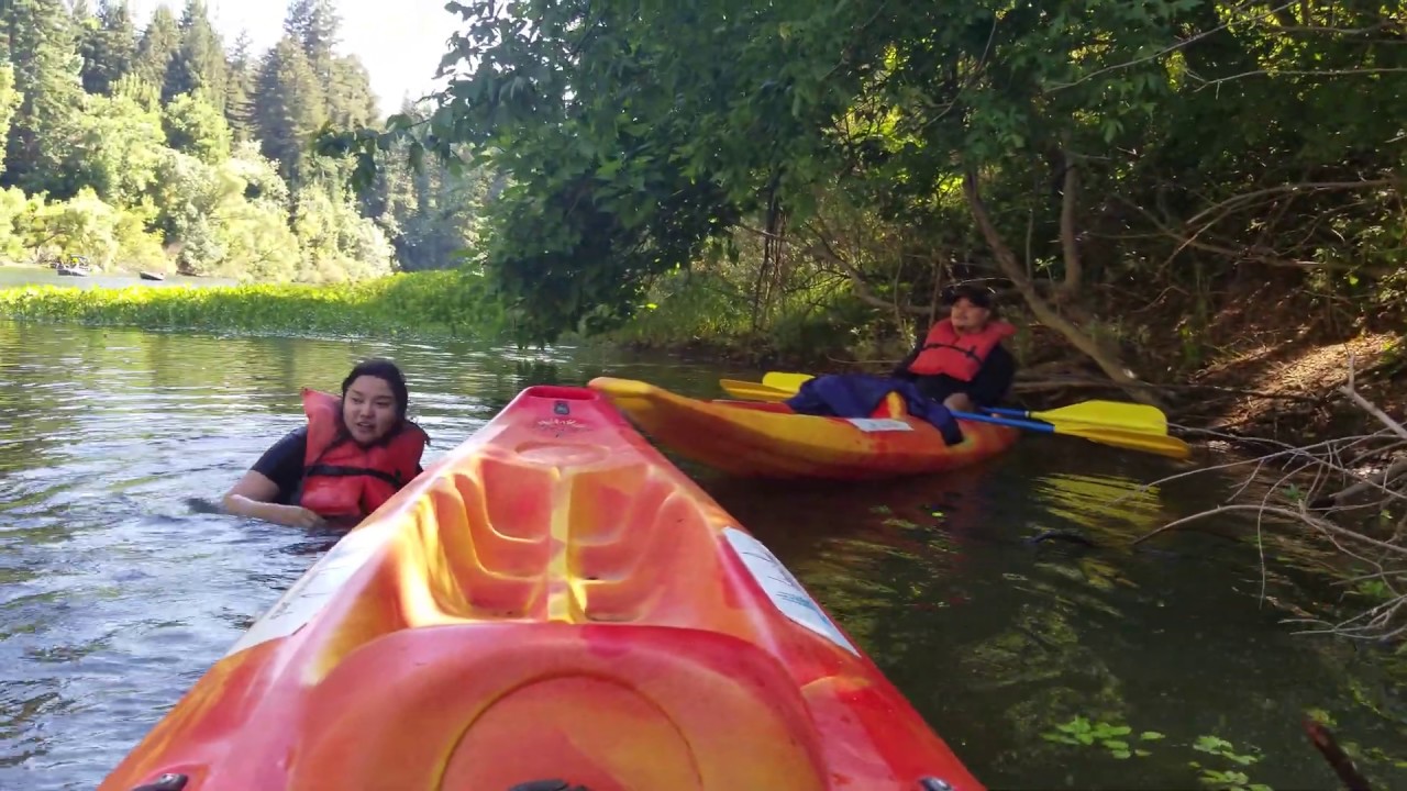 Kayaking at Russian River Guerneville California YouTube