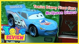 Tomica Takara Tomy Disney Movie Pixar Cars 2 C-02 Mcqueen Dinoco Diecast Car Vehicle Toy