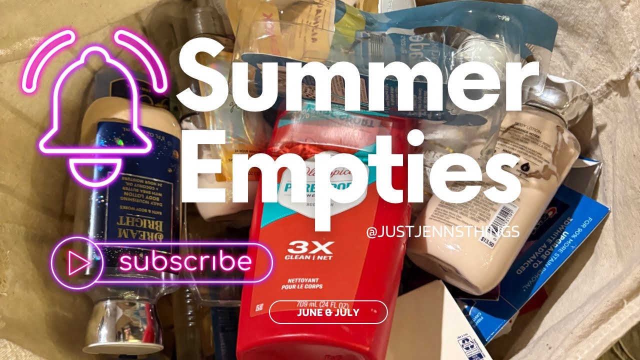 🌞🗑️Summer Empties | Bath & Body Works | Body Care & Hygiene
