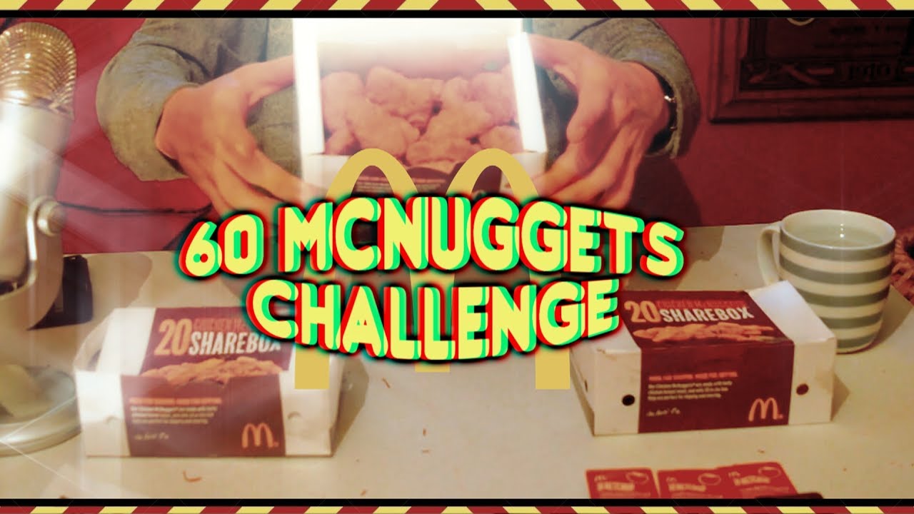60 MCNUGGETS CHALLENGE *VOMIT WARNING*