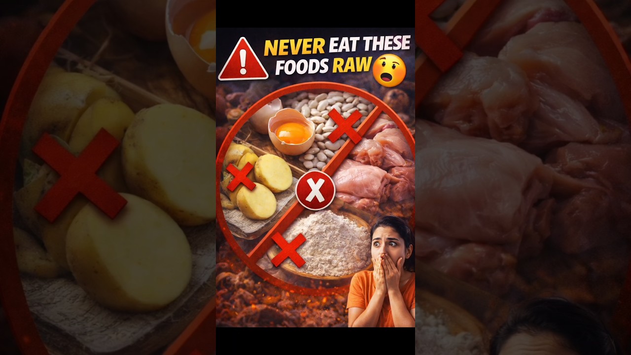 Never Eat These Foods Raw 🚫😳 