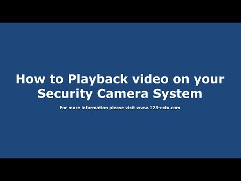 Wideo: Jak Oglądać Wideo Z Kamery Monitorującej