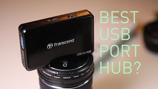 BEST USB PORT HUB.Transcend USB 3.0 PORT HUB review