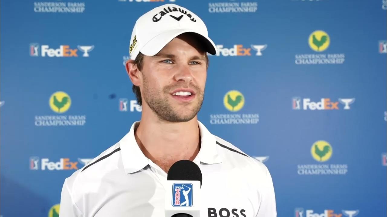 Thomas Detry Friday Flash Interview 2022 Sanderson Farms Championship