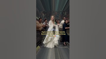 Taylor Swift danst op "The Fate of Ophelia" #taylorswift #viralshort #viralshorts
