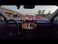 Timelapse of Tesla FSD 13.2.8 to the HEB on Northpark Drive in Kingwood, Texas