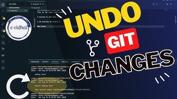 Git Undo revert your changes at any phase of commit cycle | commands you need to know #git
