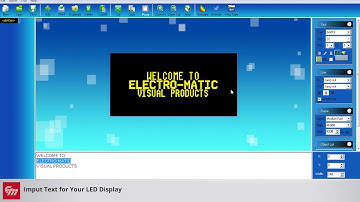 How To: Imput Text for Your LED Display