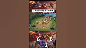 CLAUDE WYMSLAYER |  MLBB MAGIC CHESS #mobilelegends #shorts #short