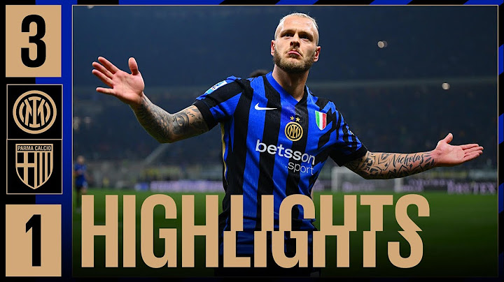 DIMARCO, BARELLA AND THURAM, THE NERAZZURRI ARE FLYING  🙌 | INTER 3-1 PARMA | SERIE A 2024/25 ⚫🔵🇬🇧