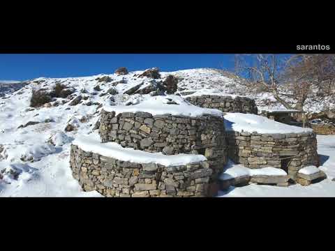 Ο  ''Χριστουγεννιάτικος'' Ψηλορείτης είναι σκέτη μαγεία.... / Crete drone video