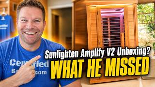 Matt Justice Reviewed the Sunlighten Amplify V2 — My Response To It