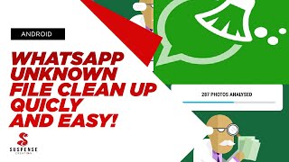 WhatsApp unknown file clean up quickly and easy! #suspensecreation screenshot 2