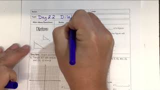 Day 2 2 Rotations and Dilations