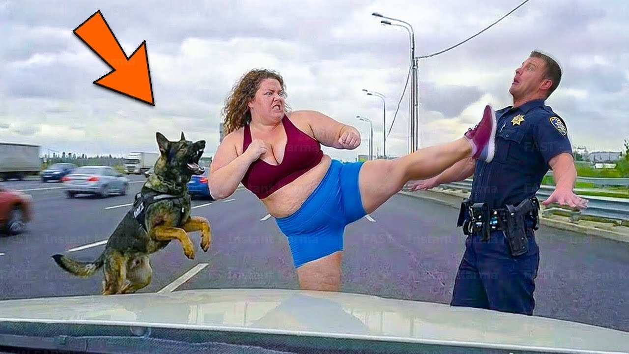 💥When People MESSED with the Wrong Cops | Dashcam Instant Karma  #1