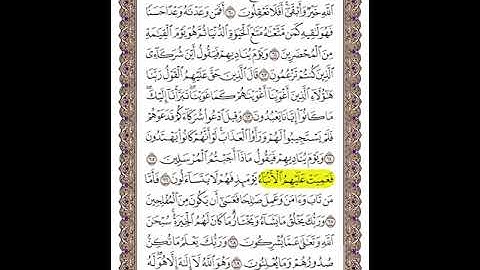 تصويبات التلاوة الجزء العشرون #الشيخ قاسم الخزرجي