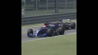 Ayrton Senna Vs Roland Ratzenberger Williams Fw16 Vs Simtek S941 F1 Legends Tribute At Monza