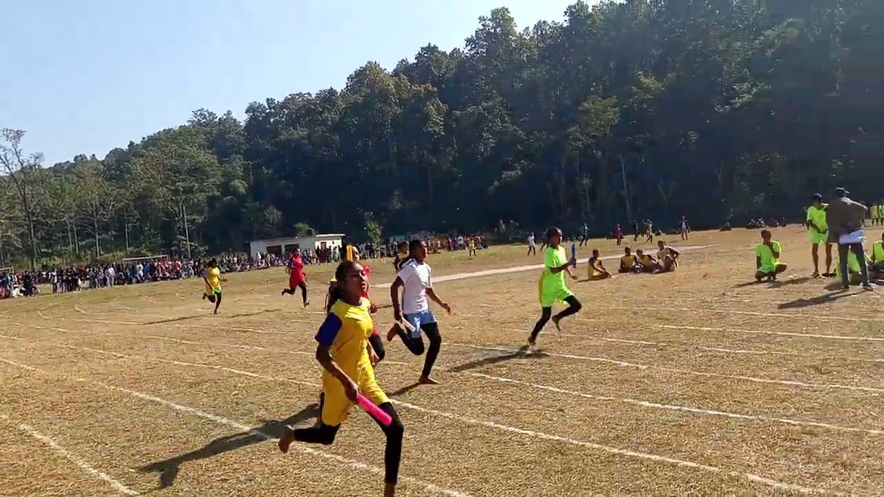 100 m Relay Race राष्ट्रपति रनिङ शिल्ड final🔥🔥 