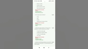NPTEL(AIRCRAFT DESIGN) ASSIGNMENT 4 ANSWERS. #WEEK4