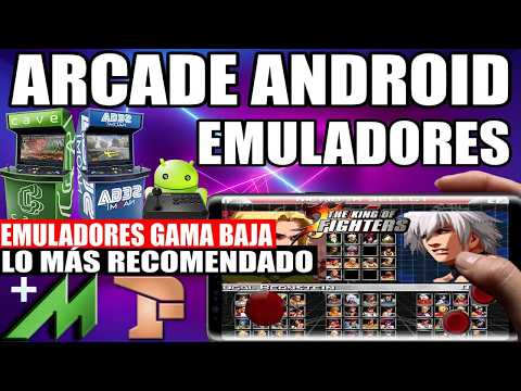 TODOS LOS EMULADORES ARCADES PARA CELULARES DE GAMA BAJA
