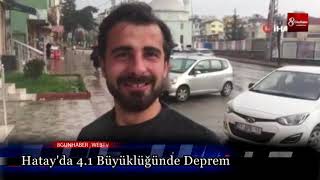 Hatayda 4 1 Büyüklüğünde Deprem 20 Şubat 2019 8Gunhaber