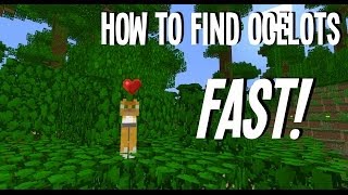 Minecraft How To Find Cats Ocelots Fast In 1.7.4