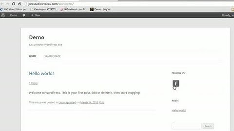 How to Get Facebook Icons on a Wordpress Blog : WordPress & Blog Tips