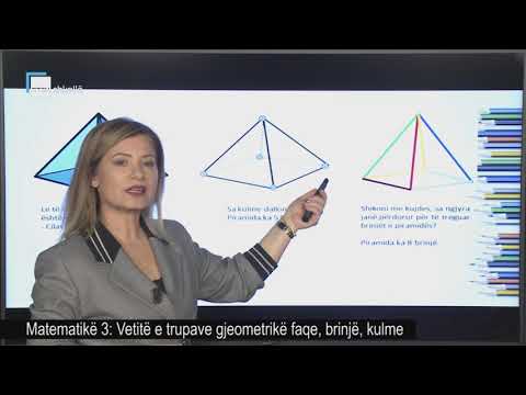 Video: Cila formë 3D ka 4 kulme dhe 6 skaje?