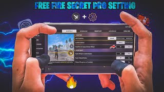 Free Fire Pro Setting [ Secret ] Sensitivity + Fire Button Size | New Headshot Setting ~ screenshot 1