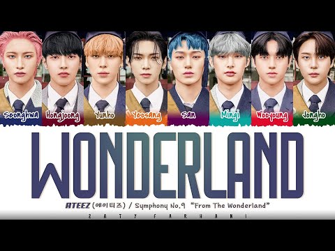 Ateez - 'Wonderland' Lyrics