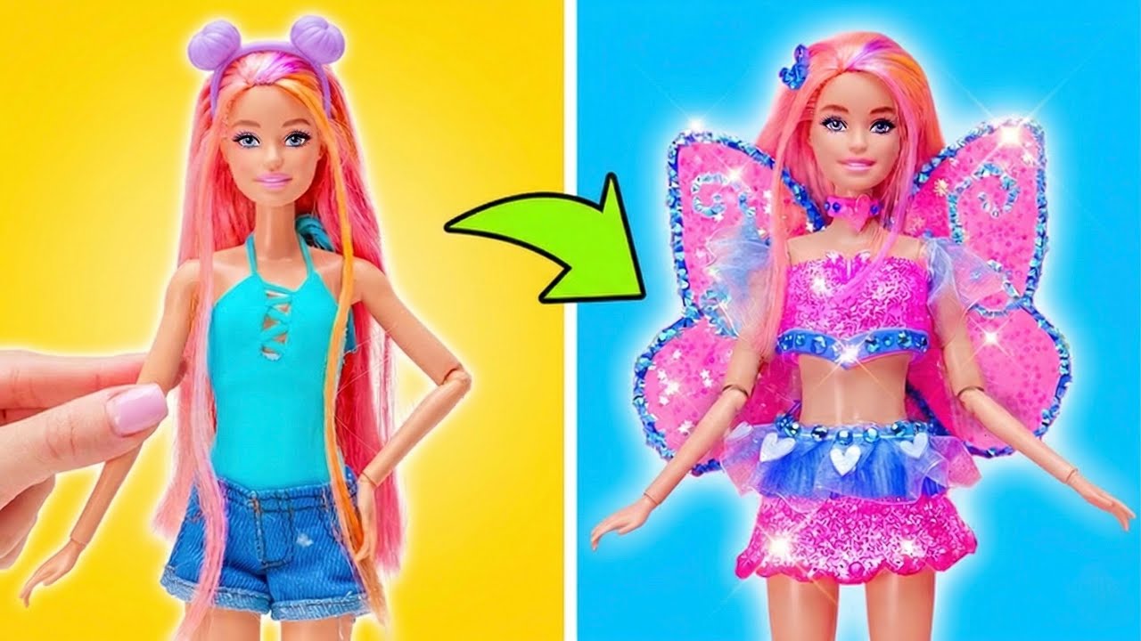 5 волшебных образов феи за день 🧚‍♀️ DIY челлендж