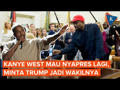 Kanye West Bakal Nyalon Presiden AS 2024, Ingin Trump Jadi Wakilnya