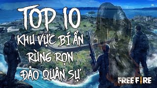 Free Fire | TOP 10 Khu Vực Bí Ẩn và Rùng Rợn Nhất Đảo Quân Sự | Rikaki Gaming screenshot 5