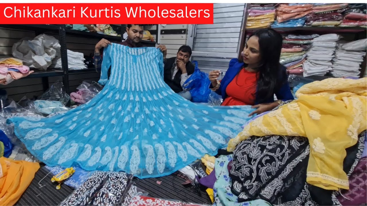 Chikankari Kurti Wholesaler & Manufacturer In Chowk Lucknow