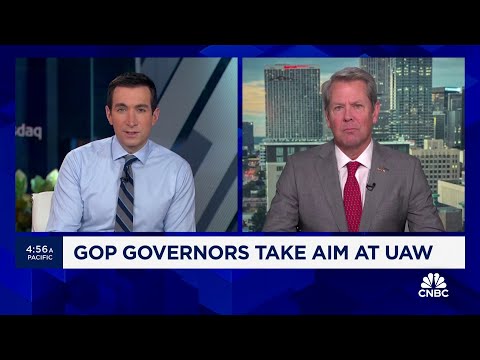 Georgia Gov. Brian Kemp: UAW Shawn Fain's 'Bernie Sanders-type tactics' won't play well in the South Episode cover